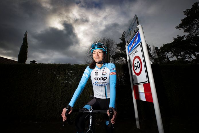 Sylvie Swinkels  uit Handel is voor een Noorse ploeg gaan fietsen.