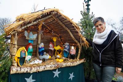 Drie van de honderden kerststalletjes uit de al tienjarige Kribkesroute in Liempde