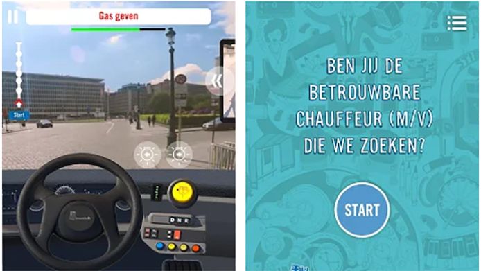 De app Simbus wil mensen warm maken om buschauffeur te worden..