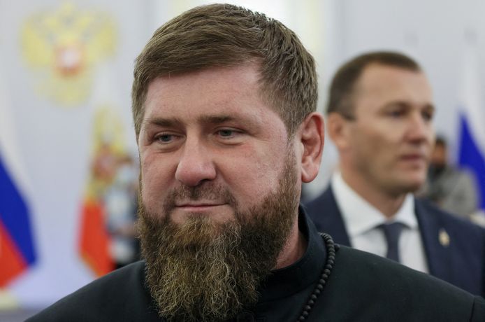 De Tsjetsjeense leider Ramzan Kadirov.