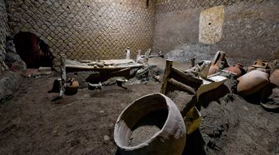 Des archéologues font une découverte rare à Pompéi