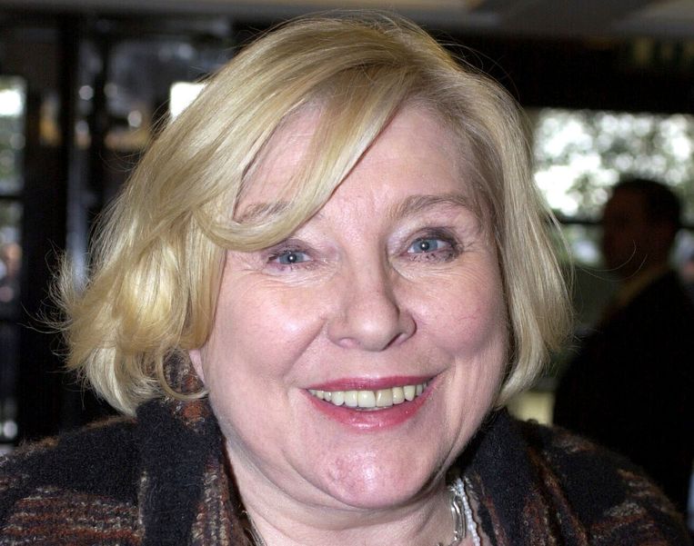 Fay Weldon in 2001. Beeld AP