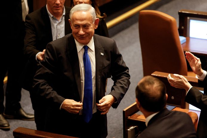 Premier van Israël Benjamin Netanyahu.