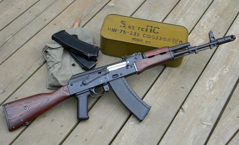 Een AK-74 Beeld Wikimedia