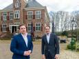 Jasper Ebbink (links) is de nieuwe ‘kasteelheer’ van De Essenburgh. Naast hem operationeel directeur Wouter Dekker van EHM Group.