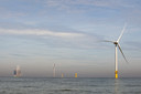 Windpark Borssele tijdens de bouw in 2020.