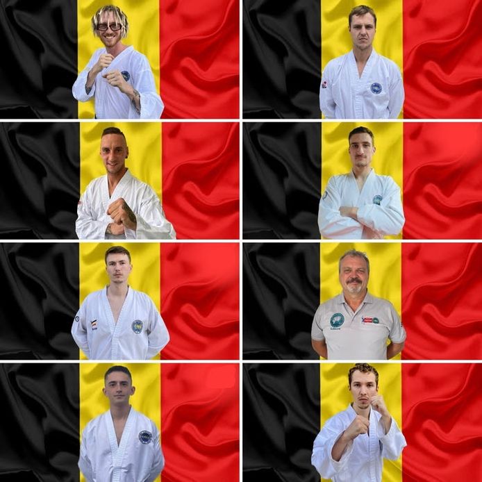 Leden van taekwondo club in Aalst en Oppem doen mee aan Taekwondo