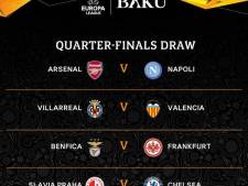 Un choc Naples-Arsenal en Europa League