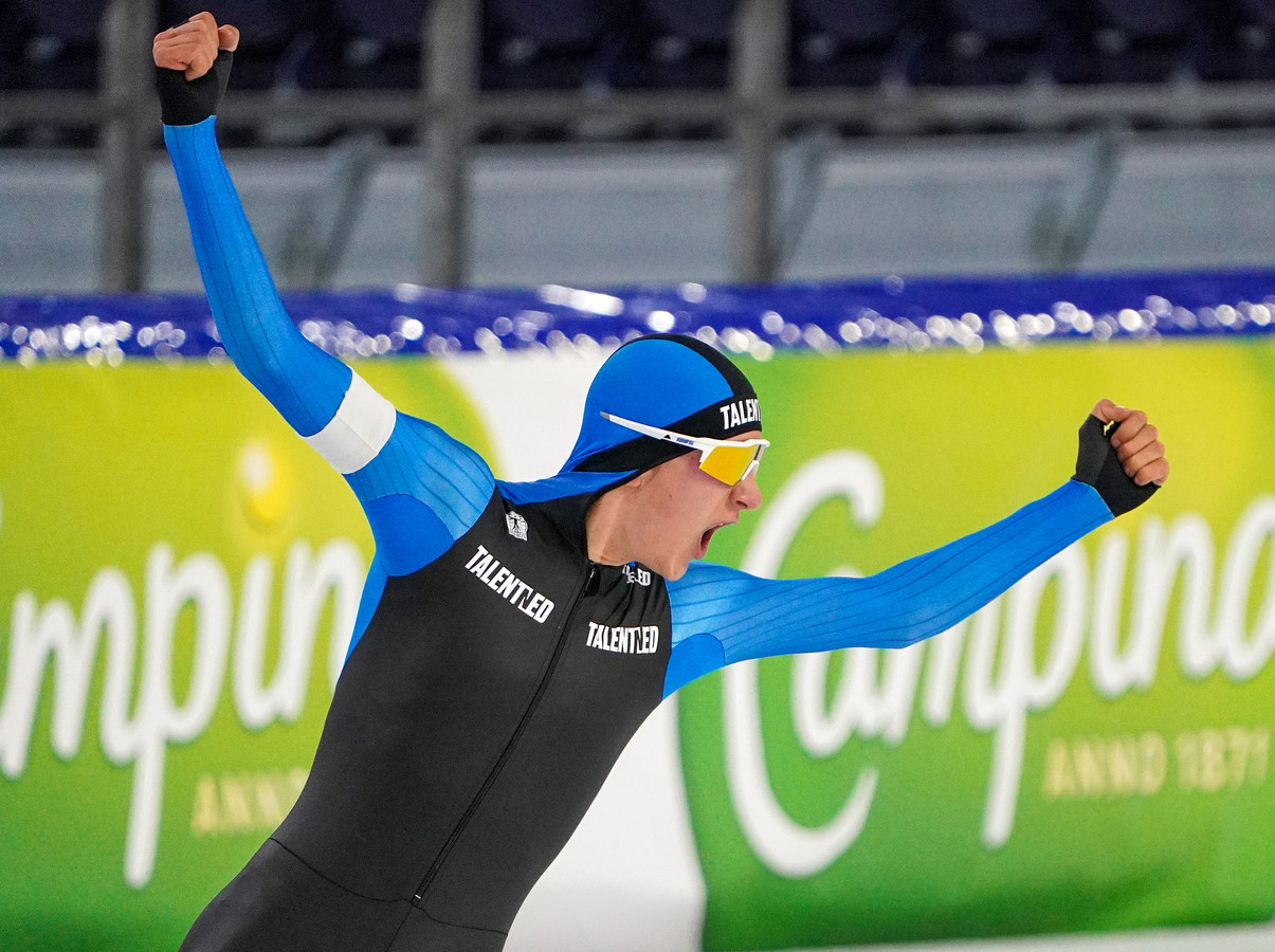 ‘De adrenaline giert nog rond’ bij Beau Snellink (19) na sterk NK