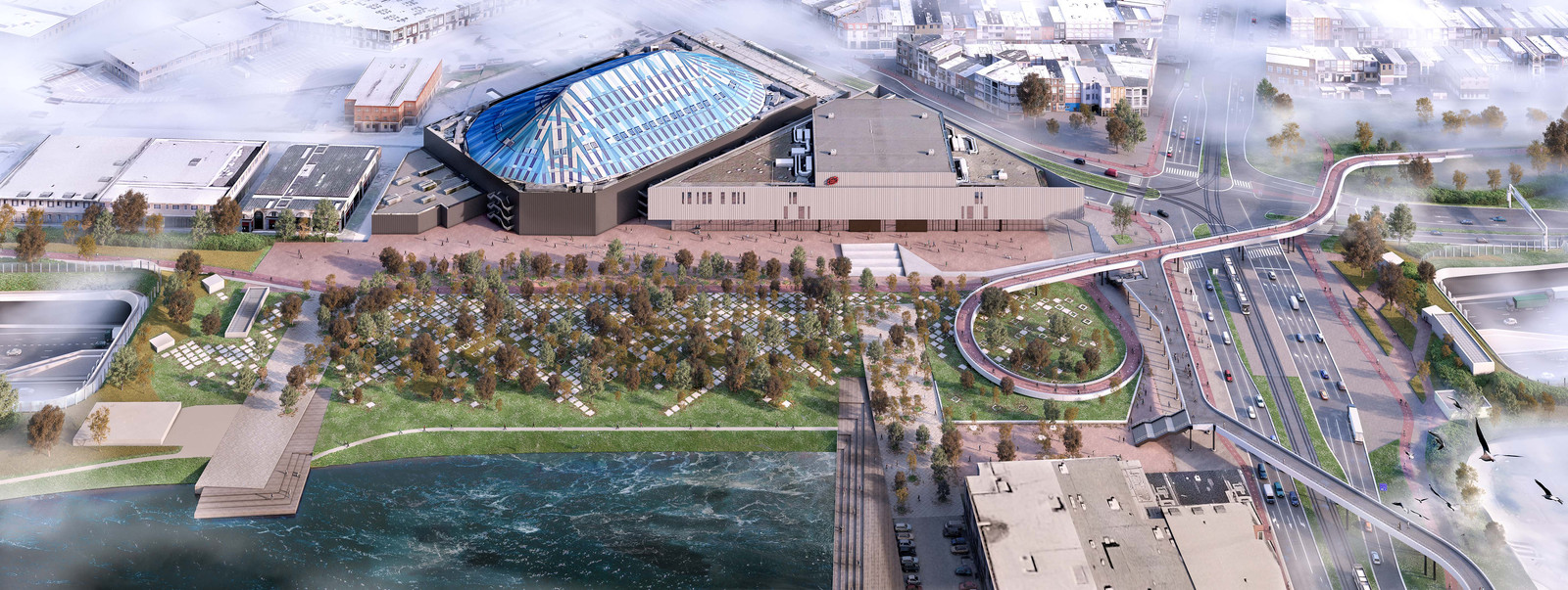 Toekomstbeeld Sportpaleis-Schijnpoort