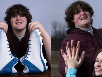 Amerikaanse tiener met schoenmaat 59 (!) breekt wereldrecord