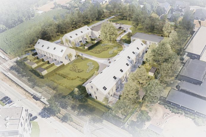 Een toekomstbeeld van het volledige project.
