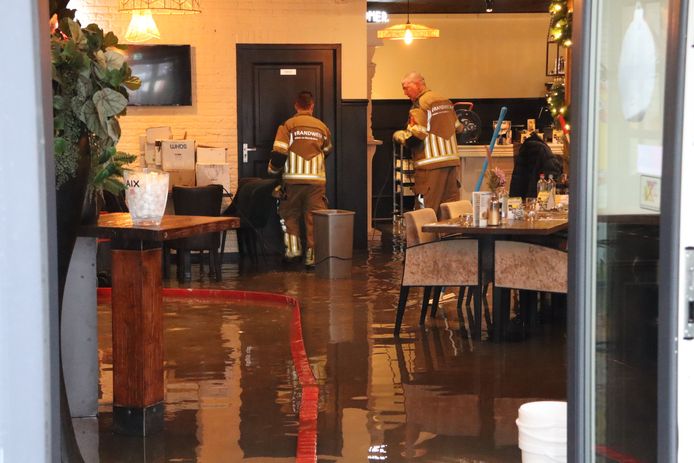 Veel wateroverlast in Europarcs Kaatsheuvel.