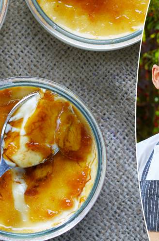 Hoe krijg je die perfecte ‘krak’ bij de crème brûlée? En hoe zorg je voor de ideale pudding? Chef Jürgen Van Riet deelt zijn ultieme tips