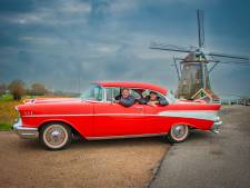 Mart gaat terug naar de sixties in zijn ‘tijdmachine’: een rood-witte Chevrolet Bel Air