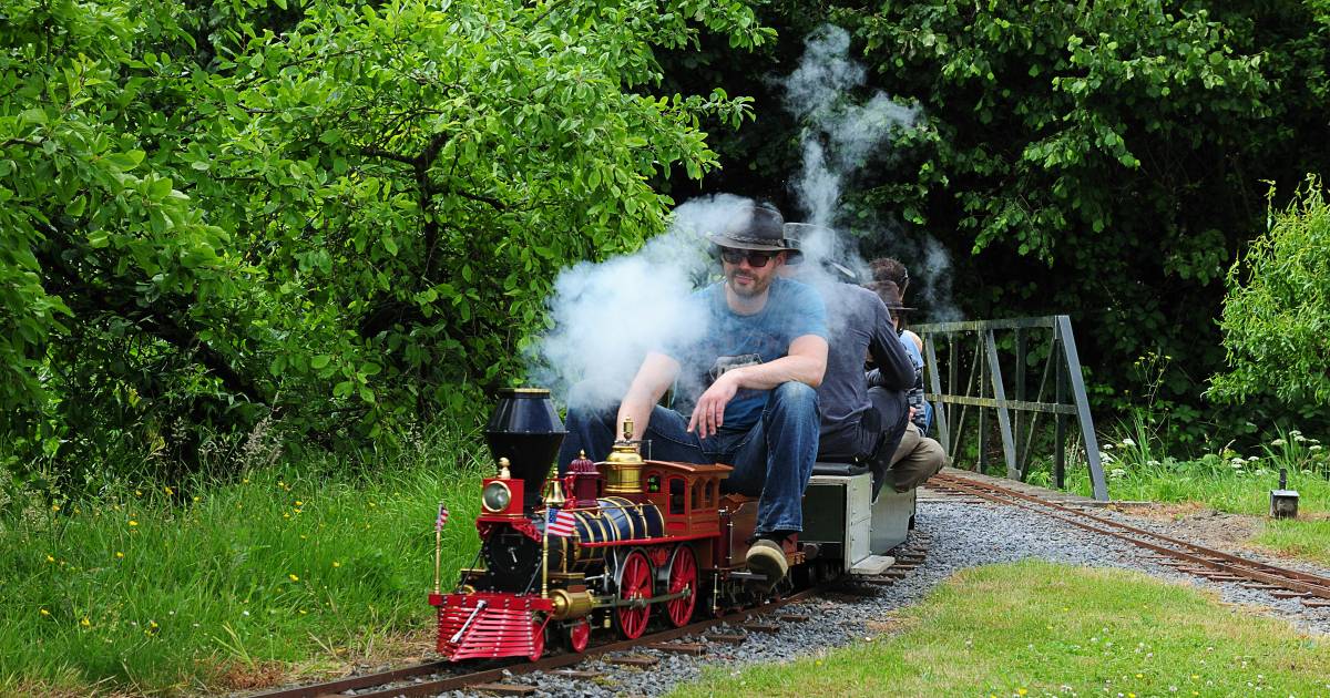 Minitrein Hoedekenskerke mag weer rijden na aanpassingen