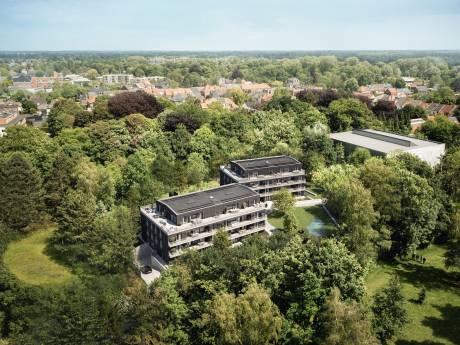 IN BEELD. Deze appartementen verrijzen binnenkort aan Potuitpark in Sint-Amandsberg