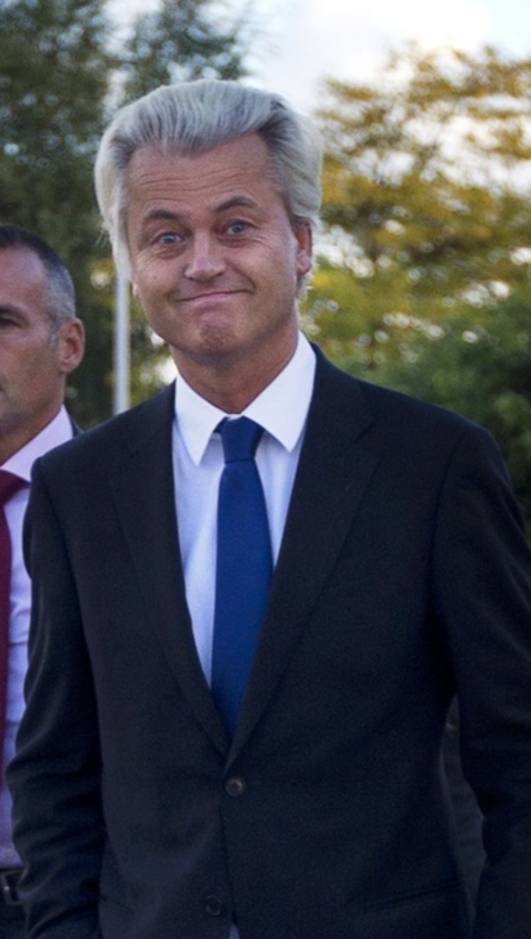 PVV-leider Geert Wilders Beeld anp
