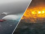 Gaslek in pijpleiding bij Mexico zorgt voor zee-inferno