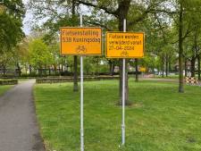 Borden rondom Chasséveld in Breda zorgen voor verwarring: mag je hier je fiets plaatsen of niet?