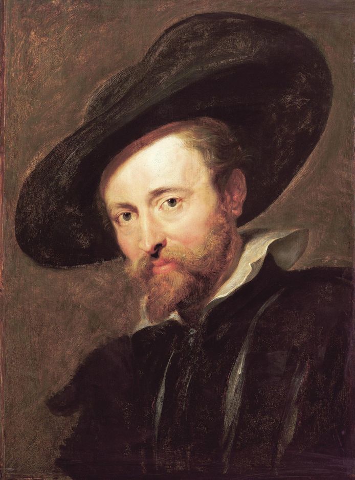 Een zelfportret van Peter Paul Rubens.