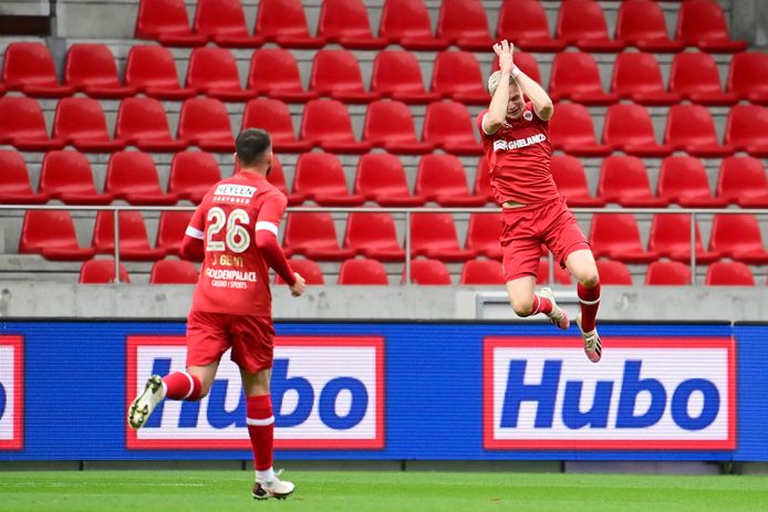 En of Simen 'Cristiano' Juklerød blij was met zijn doelpunt.