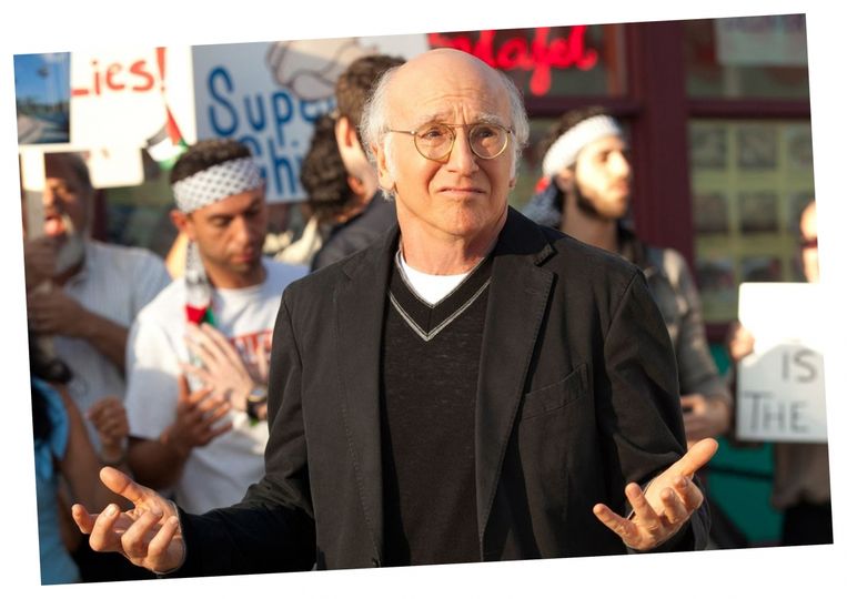 Larry David in ‘Curb Your Enthusiasm’.  Beeld 