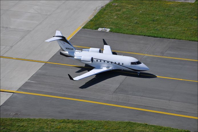 Un jet privé sur le tarmac de Brussels Airport (archives).