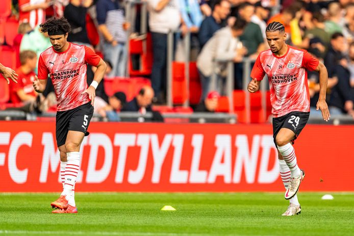 André Ramalho en Armando Obispo bereiden zich voor op het duel met FC Midtjylland.