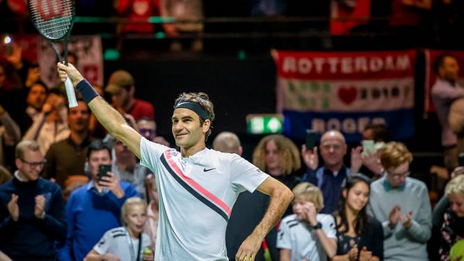 De liefde van Rotterdam voor Federer: aangepaste suite en cs stopte verbouwing voor zijn rust