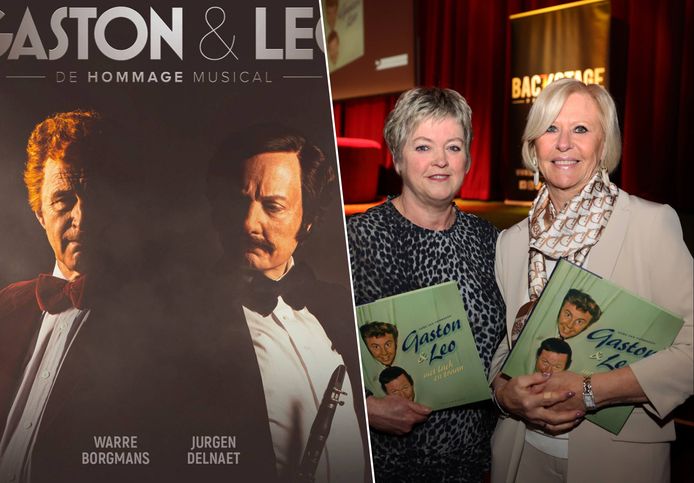 Gaston & Leo de hommage musical - affiche / Martine en Chantal (dochters)