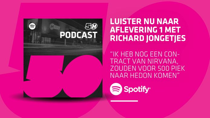 De eerste aflevering van de podcast Vijftig Jaar met gast Richard Jongetjes is nu te beluisteren.