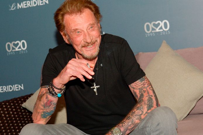 Johnny Halliday in 2016.