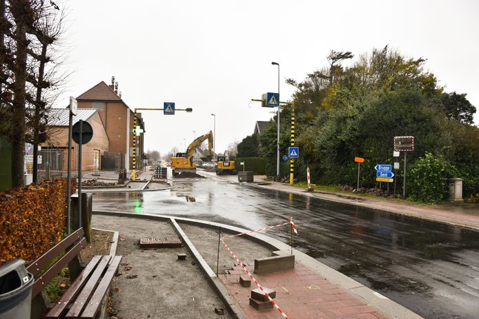 De werken in Motje gaan vooruit.