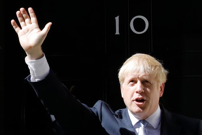 De nieuwe Britse premier Boris Johnson