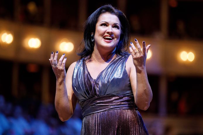 La soprano russe, Anna Netrebko.