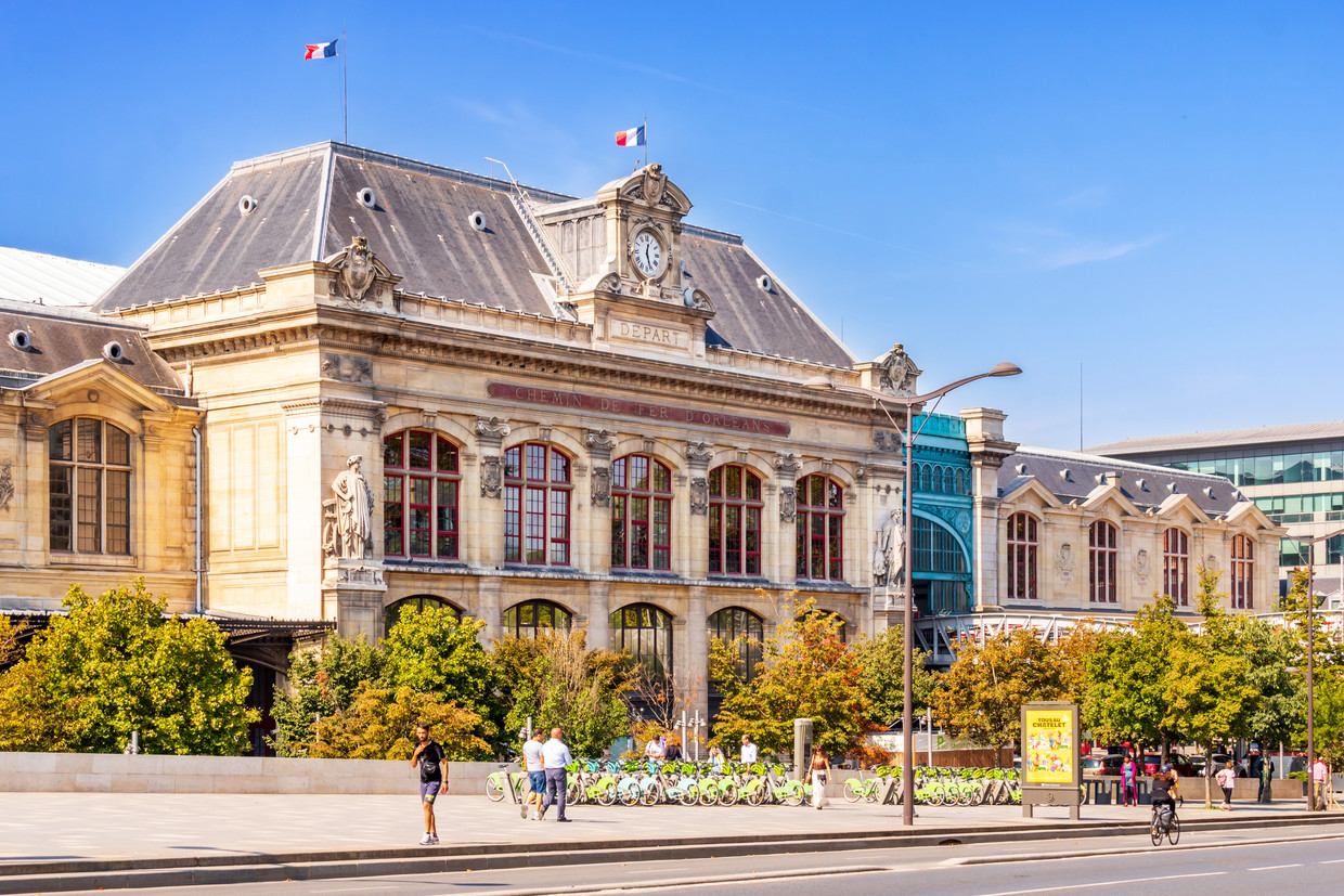 Gare d’Austerlitz is het huidige vertrekstation van de slaaptrein van Parijs naar Nice. Beeld Sander Groen
