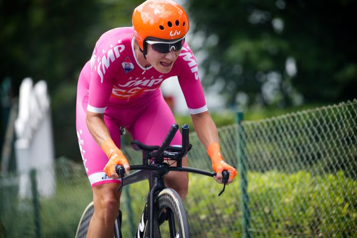 Marianne Vos tijdens de Giro Rosa.