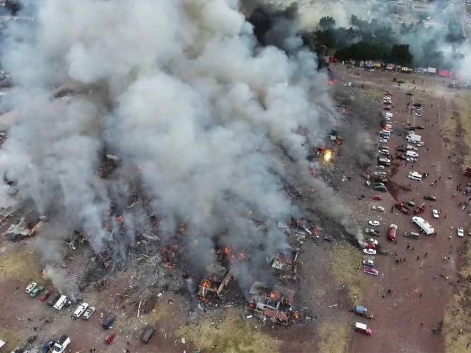 Dodental na ontploffing op vuurwerkmarkt in Mexico stijgt naar 36