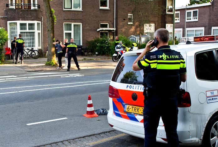De aanhouding in Bosboom Toussaintstraat.