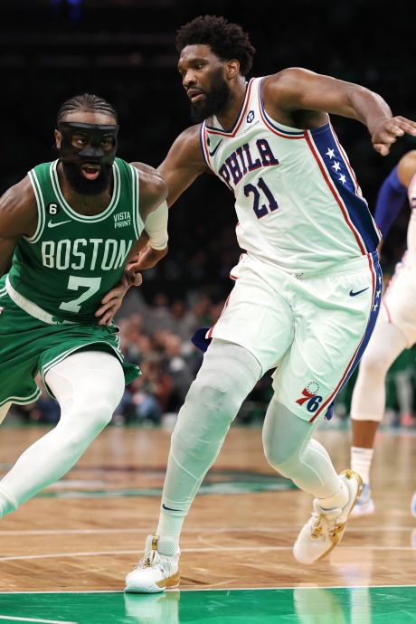 Les Celtics dévorent les Sixers, malgré le retour du MVP Embiid 