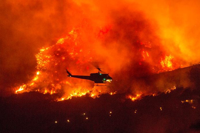 Zo'n 9000 hectare bos ging in vlammen op, nadat een babypartijtje op een enorme brand uitliep.