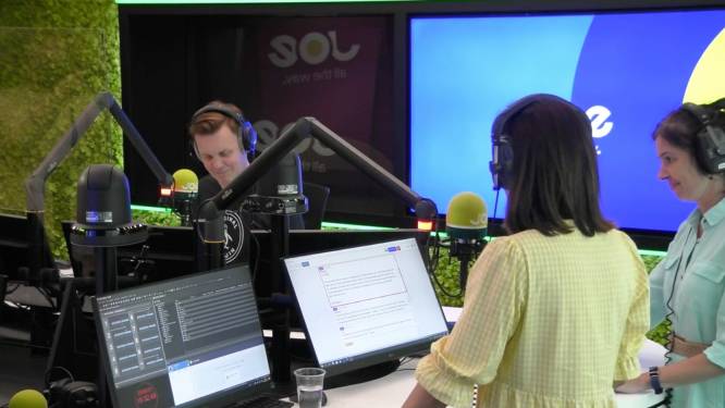 Birgit Van Mol leest nog een allerlaatste keer het nieuws op Joe 