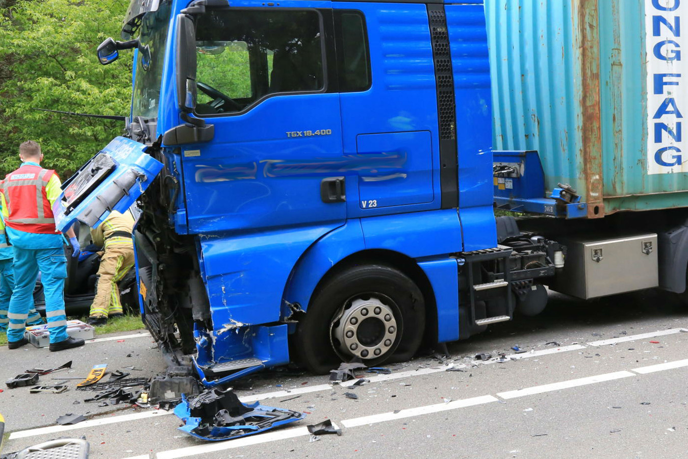 N279 Bij Helmond Weer Open Na Ernstig Ongeluk Met Vrachtwagen En Auto Foto Ed Nl