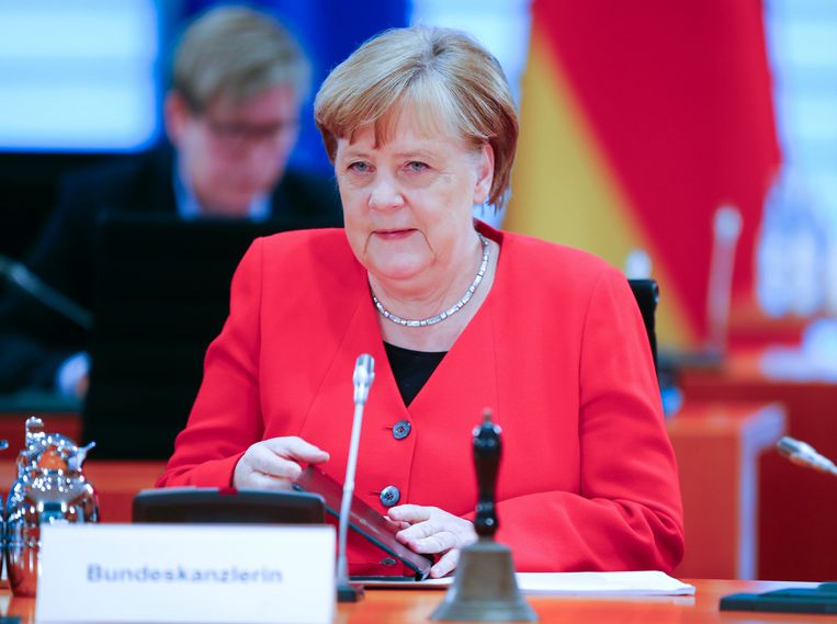 Angela Merkel. Beeld AFP/Hannibal Hanschke