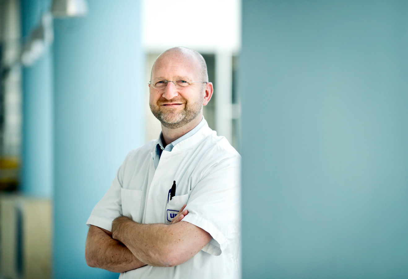 Jean-Paul de Vries, hoogleraar en afdelingshoofd chirurgie aan het UMC Groningen