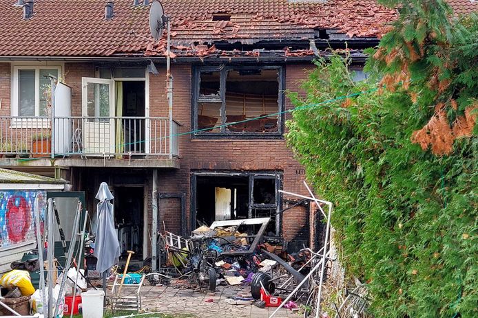 De schade aan de woningen is behoorlijk.