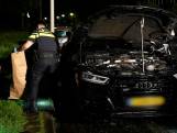Peperdure Audi gaat in vlammen op in Arnhem