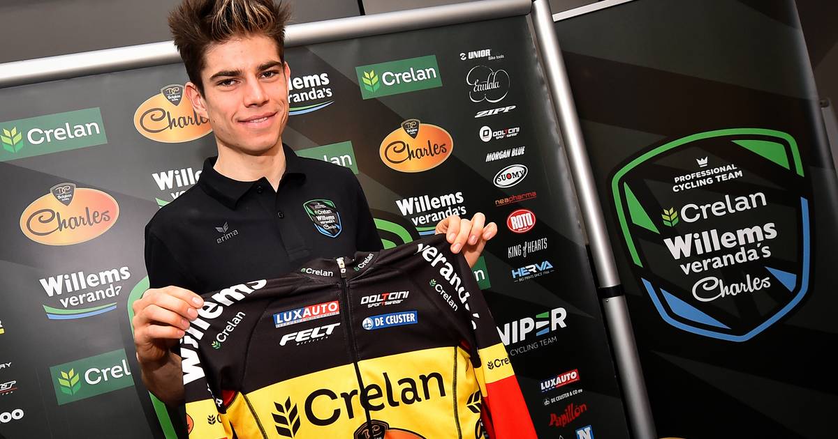Belgisch kampioen Van Aert heeft rustige viering achter de ...