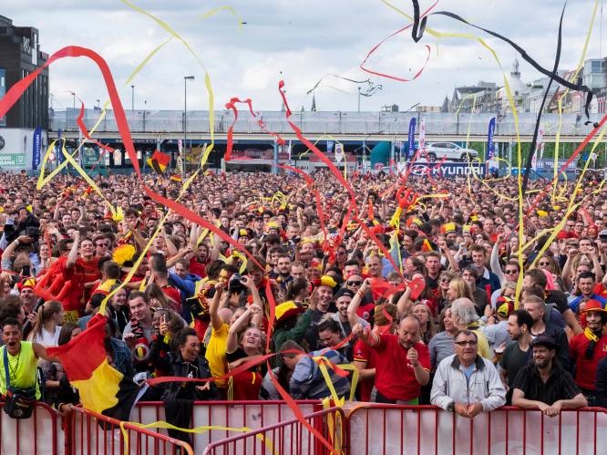 Antwerpen plant fandorp tijdens EK voetbal: 10.000 mensen kunnen de wedstrijden op groot scherm bekijken